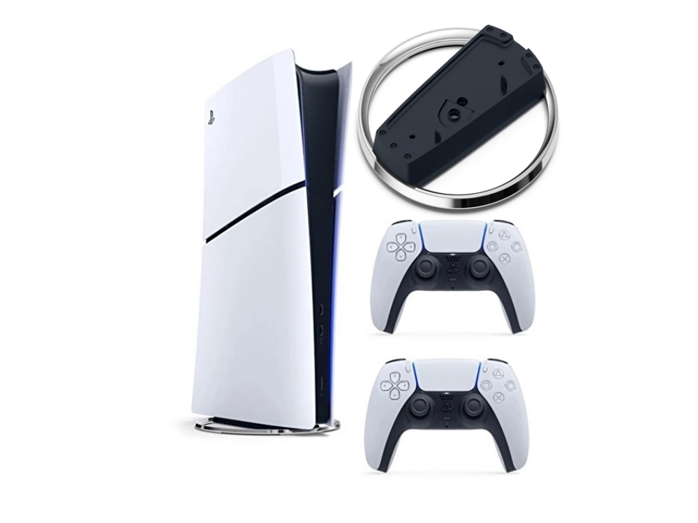 PLAYSTATION 5 SLIM DIJITAL + 2. DUALSENSE PS5 KOL+ VERTICAL STAND DIKEY AYAK BEYAZ