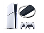 PLAYSTATION 5 SLIM CD + 2. PS5 KOL+ VERTICAL STAND DIKEY AYAK BEYAZ
