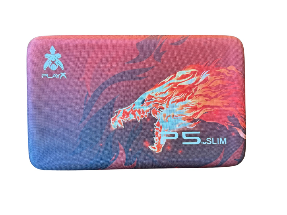 PLAYSTATION 5 TASIMA CANTASI SIYAH KOYU KIRMIZI