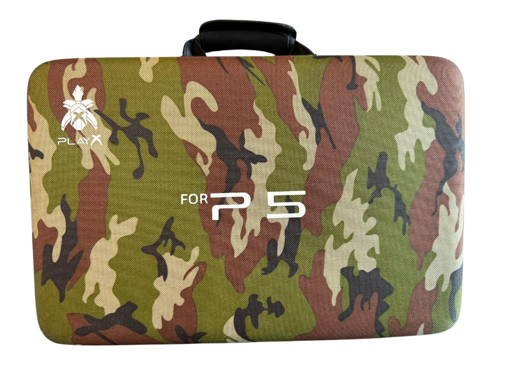 PLAYSTATION 5 TASIMA CANTASI YESIL KAMUFLAJ