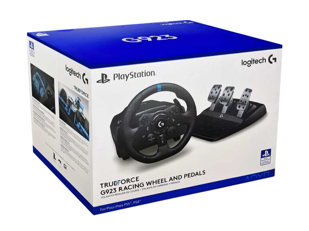 LOGITECH G923 DRIVING FORCE YARIS DIREKSIYONU (ITHALATCI GARANTILI) SIYAH