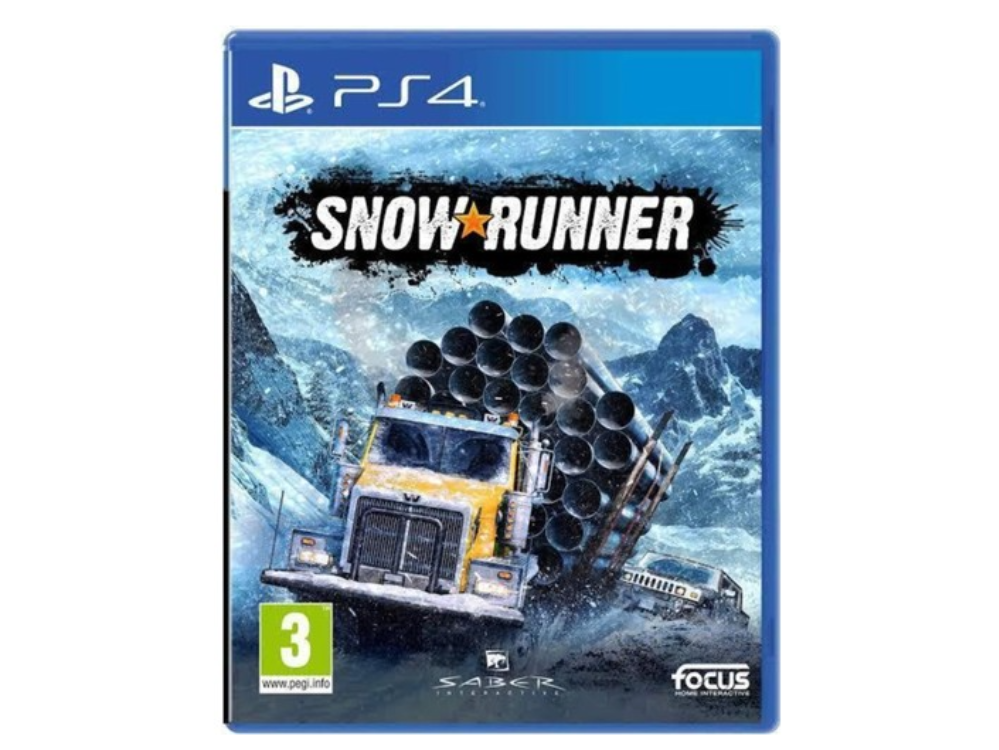 SNOW RUNNER PS4 OYUN SEFFAF