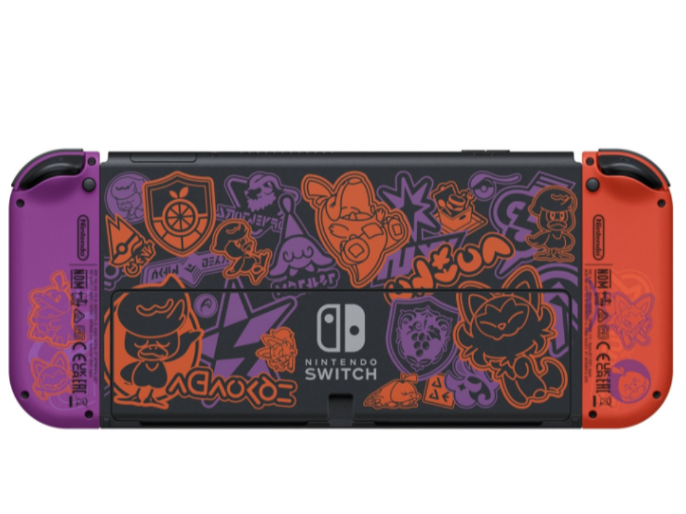 NINTENDO SWITCH OLED POKEMON SCARLET & VIOLET LIMITED EDITION ITHALATCI GARANTILI KIRMIZI